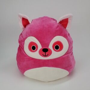 Squishmallows Lucia the Lemur 16 Inch Pink Plush Stuffed Animal Toy Kellytoy